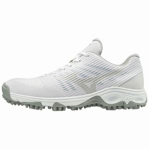 Mizuno Ambition All Surface Low Turf Miesten Baseball Kengät Valkoinen | 103-YJEKOH