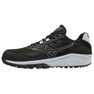 Mizuno Dominant All Surface Low Turf Miesten Baseball Kengät Mustat / Valkoinen | 912-IKBJRZ