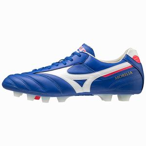 Mizuno Morelia II Elite Miesten Jalkapallokengät Sininen / Valkoinen | 803-BKDLPV