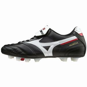 Mizuno Morelia II Made in Japan Naisten Jalkapallokengät Mustat / Valkoinen | 681-WPCLGM