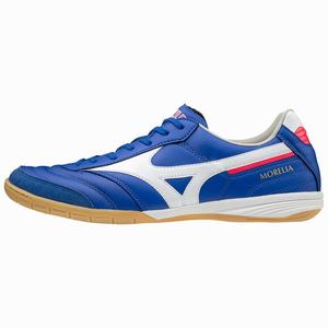 Mizuno Morelia Indoor Naisten Jalkapallokengät Sininen / Valkoinen | 103-UGXCYD