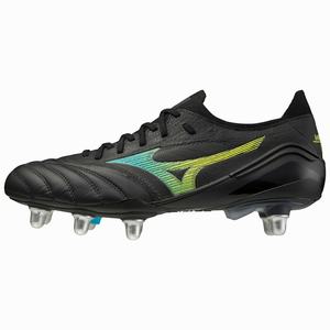 Mizuno Morelia Neo Iii Beta Elite Si Naisten Jalkapallokengät Mustat / Sininen Turkoosi | 769-XTAGC