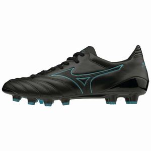 Mizuno Morelia Neo KL II Miesten Jalkapallokengät Mustat / Sininen Turkoosi | 290-UBGQMJ