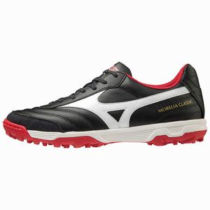 Mizuno Morelia Sala Classic TF Miesten Jalkapallokengät Mustat / Valkoinen / Punainen | 835-RPMEHD