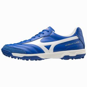 Mizuno Morelia Sala Classic TF Naisten Jalkapallokengät Sininen / Valkoinen | 035-ZJOEYW