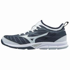 Mizuno Player’s Trainer 2 Turf Miesten Baseball Kengät Laivastonsininen / Valkoinen | 485-KVGBID