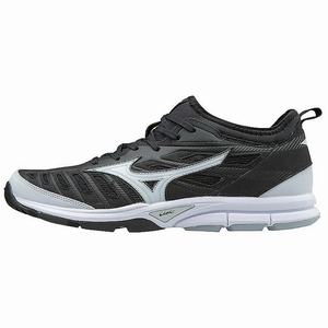 Mizuno Player’s Trainer 2 Turf Miesten Baseball Kengät Mustat / Valkoinen | 865-POWQVE