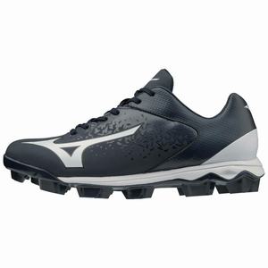 Mizuno Select Nine TPU Low Molded Miesten Baseball Kengät Laivastonsininen / Valkoinen | 736-NZXREH