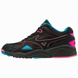 Mizuno Sky Medal Lights Miesten Lenkkarit Mustat / Pinkki | 231-UYRCTF