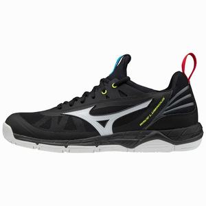 Mizuno WAVE LUMINOUS Naisten Lentopallokengät Mustat / Valkoinen / Keltainen | 601-JNFOUP