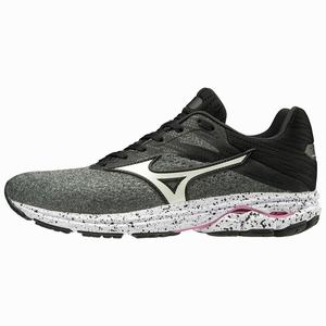 Mizuno WAVE RIDER 23 Naisten Juoksukengät Harmaat / Valkoinen / Mustat | 362-VFKNBC