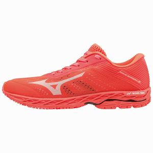 Mizuno WAVE SHADOW 3 Naisten Juoksukengät Koralli / Valkoinen | 675-RFDVXU