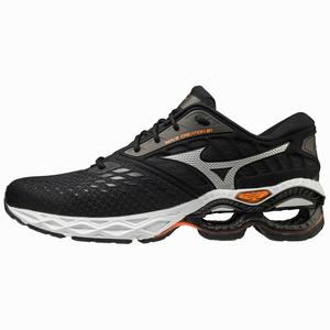 Mizuno Wave Creation 21 Miesten Juoksukengät Mustat / Oranssi | 587-XRIAGV