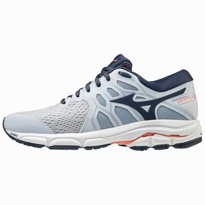 Mizuno Wave Equate 4 Naisten Juoksukengät Indigo / Koralli | 794-VKFDGB