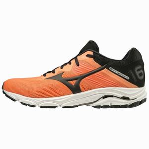 Mizuno Wave Inspire 16 Miesten Juoksukengät Oranssi / Mustat | 081-KNIXVS