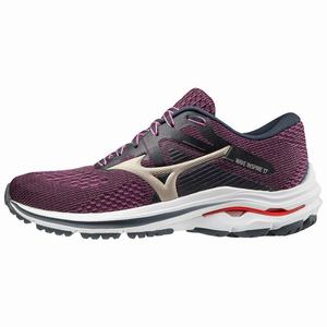 Mizuno Wave Inspire 17 Naisten Juoksukengät Violetit / Valkoinen | 170-FKNBAO