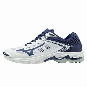 Mizuno Wave Lightning Z5 Naisten Lentopallokengät Valkoinen / Laivastonsininen | 973-NZRSJI