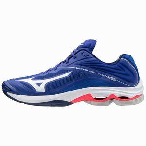 Mizuno Wave Lightning Z6 Miesten Lentopallokengät Sininen / Valkoinen / Pinkki | 378-XSRTFC