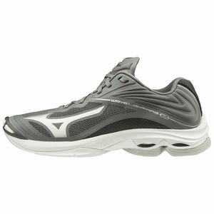 Mizuno Wave Lightning Z6 Miesten Lentopallokengät Harmaat | 931-JRDLPS