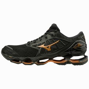 Mizuno Wave Prophecy 9 Miesten Juoksukengät Mustat / Harmaat | 134-YXZCTB