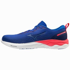 Mizuno Wave Revolt Miesten Juoksukengät Sininen / Pinkki | 197-SRZXET