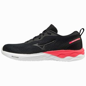 Mizuno Wave Revolt Naisten Juoksukengät Mustat / Pinkki | 028-XZGFIQ