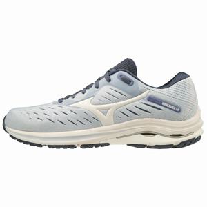 Mizuno Wave Rider 24 Naisten Juoksukengät Valkoinen / Violetit | 025-UEMNOG